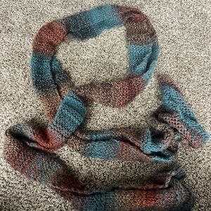 Handmade Multicolor Knit Scarf